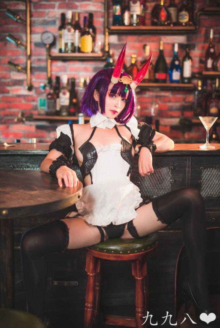九九八吖 – 酒吞童子 女仆-coser推荐