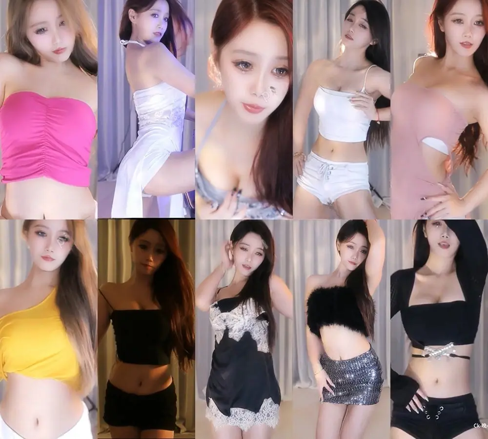 虎牙直播晚心动感跳舞无水舞剪合集教学分享