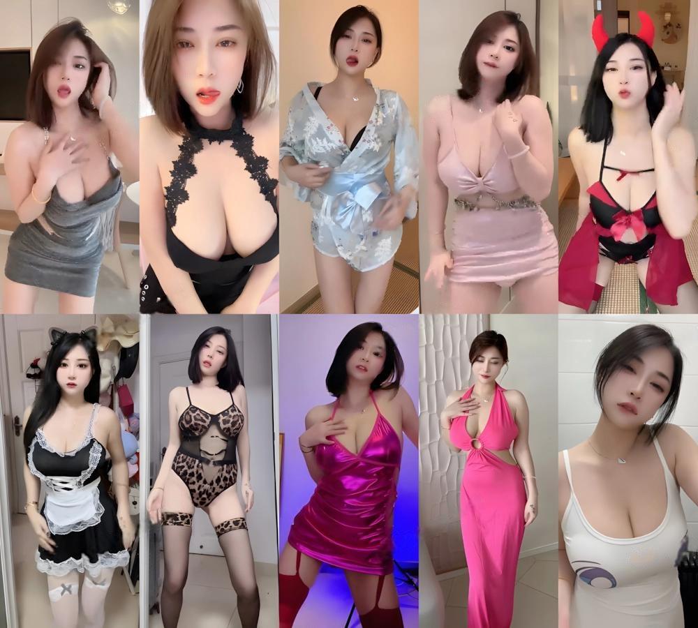 快手主播小奶球付费跳舞合集素材大全