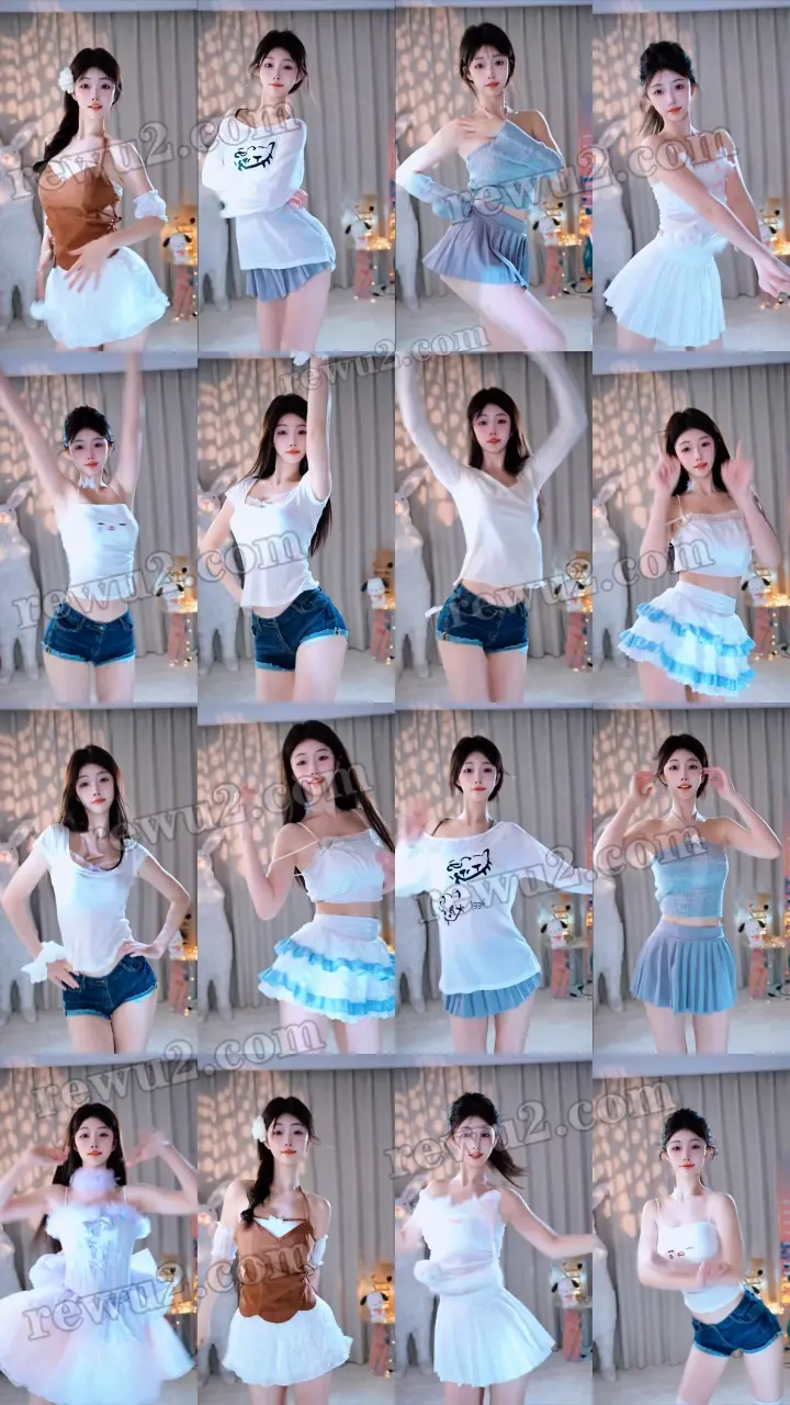 抖音主播 小初 跳舞精选（17V1.24G）教学分享