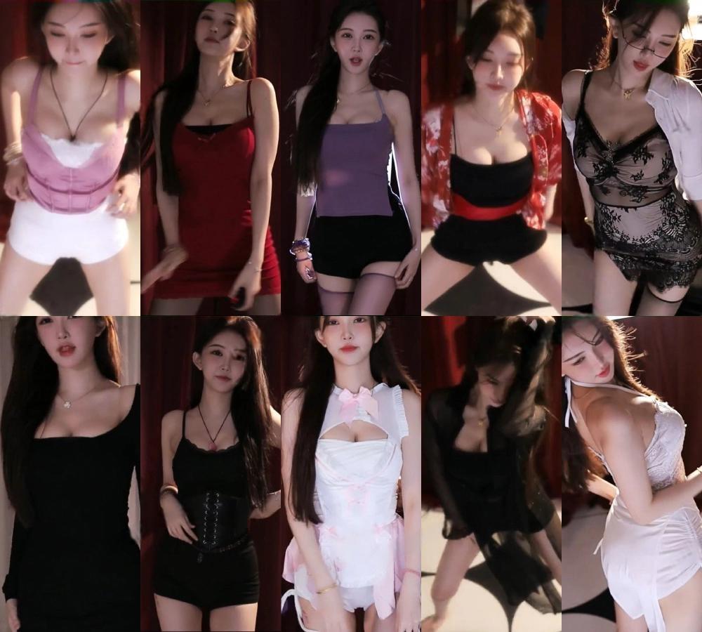 斗鱼直播南妹儿呀24年4-10月录制跳舞合集素材分享