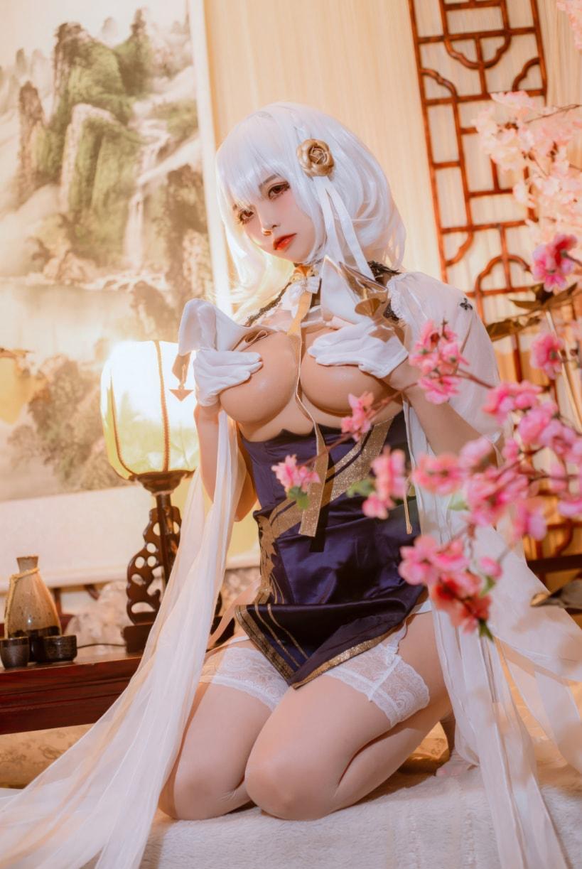 二佐Nisa – 碧蓝航线-天狼星旗袍-收藏版