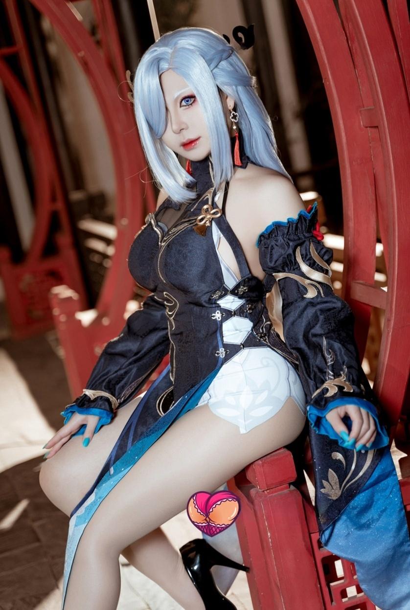 虎森森 原神 申鹤 冷花幽露-美女推荐