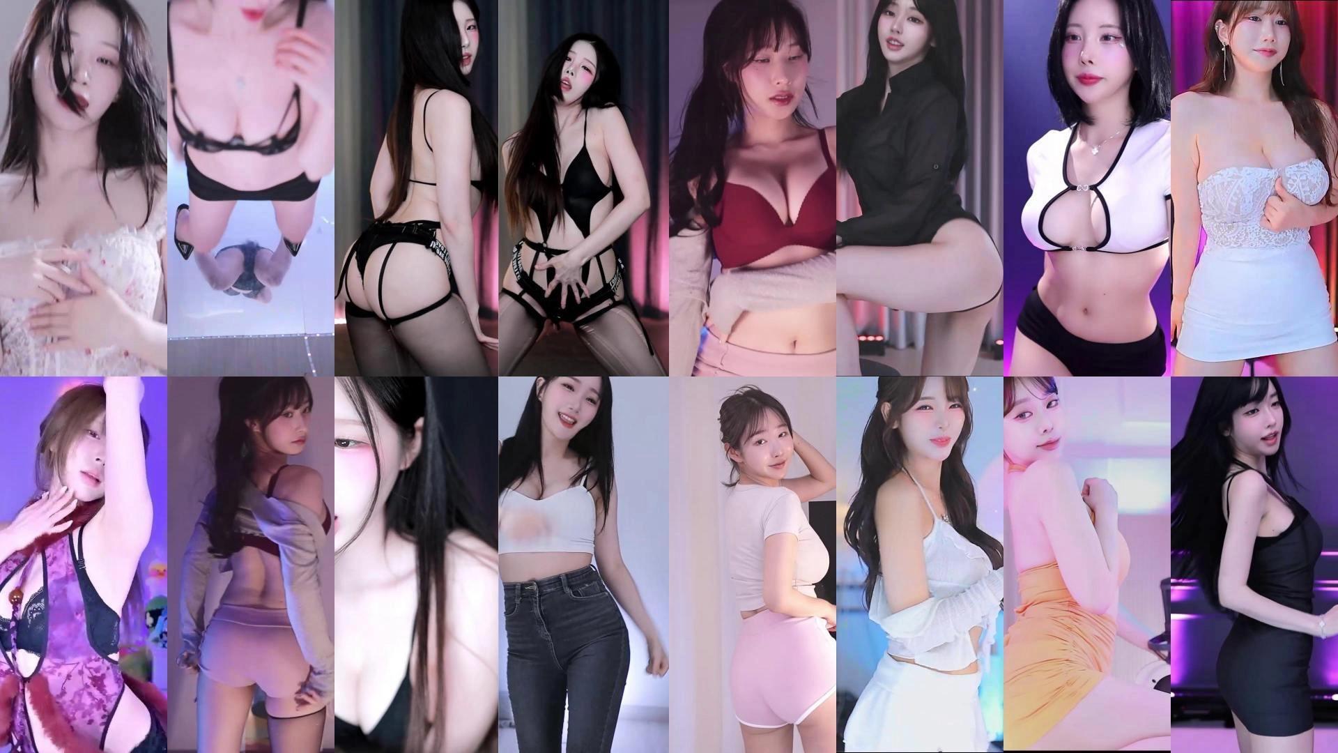 Sooplive韩国BJ 2025年6月27日录制舞蹈合集素材大全