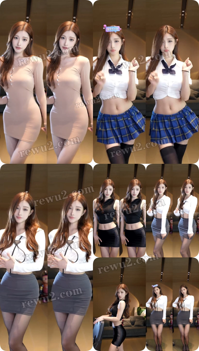 【抖音主播】晴子兔 跳舞录屏 无水印（7v/637m）观看吧