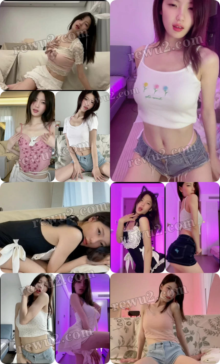 【快手主播】 玻璃心小猫咪 直播跳舞录屏 无水印 （26V970M）教学分享