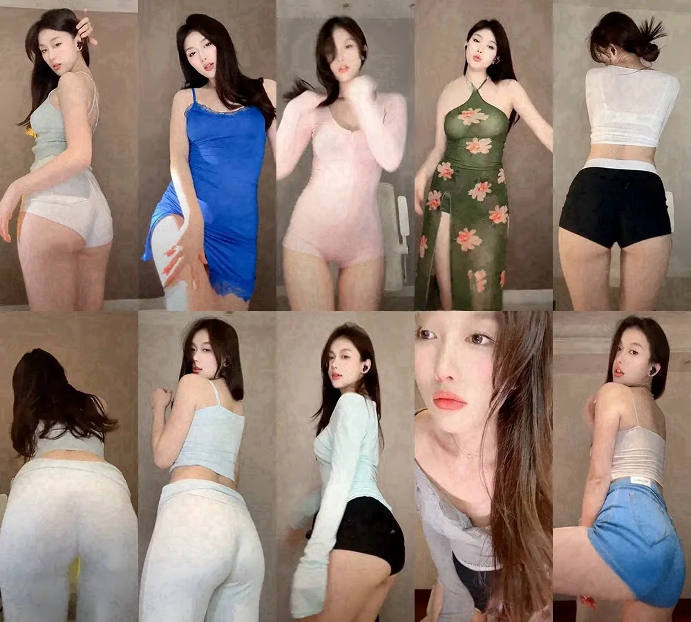 快手大乔不可/大乔儿直播跳舞剪辑凹凸有致劲爆画面