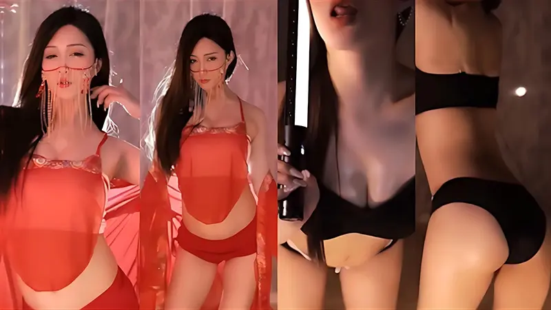 虎牙直播嘉映兜兜(小五)定制跳舞精油内衣11分10超劲爆