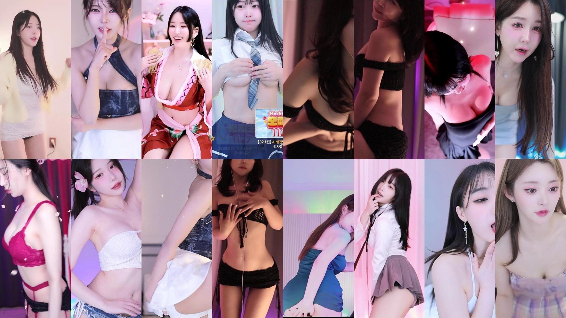 AfreecaTv韩国BJ 2025年3月19日录制舞蹈合集劲爆画面