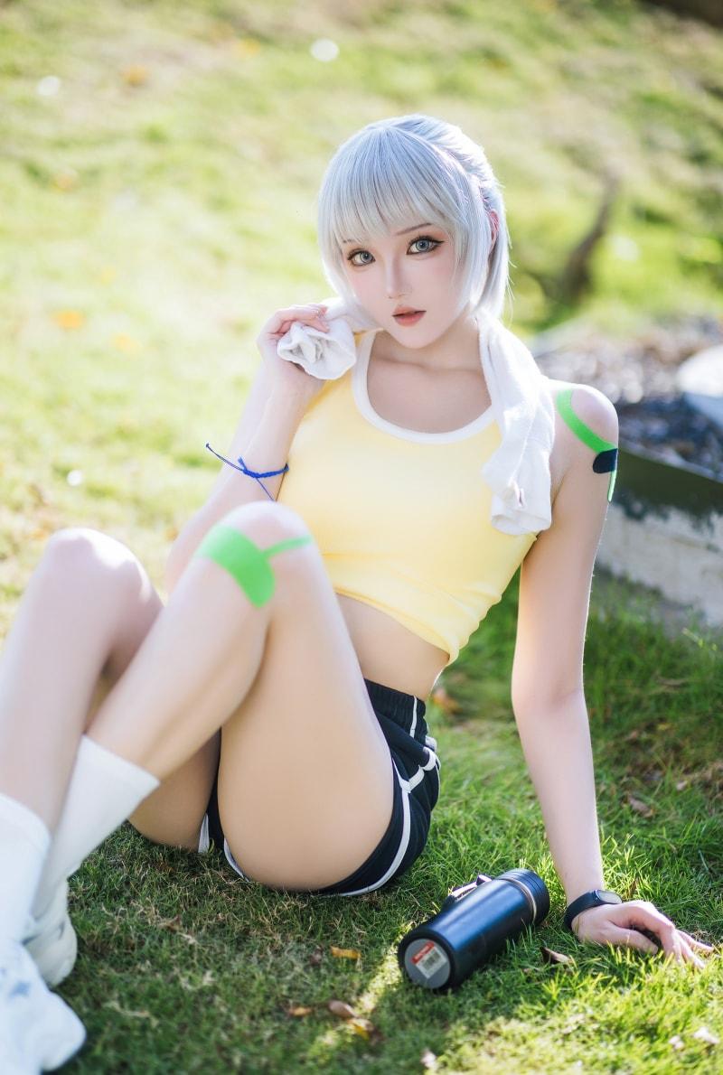 瓜希酱 灵笼-白月魁运动服-非常赞