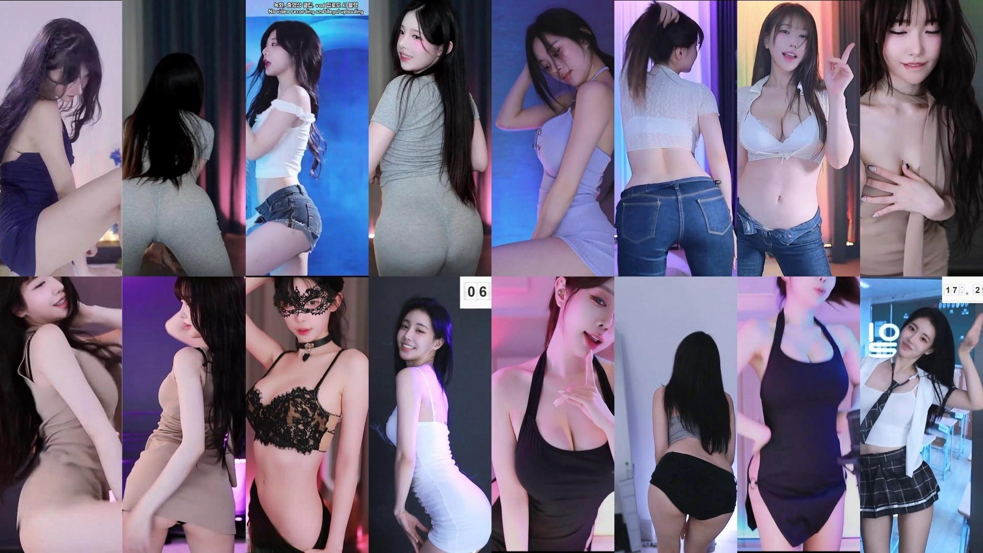 韩国BJ 2025年7月22日舞蹈视频合集 好腚 瑜伽裤有点透素材大全