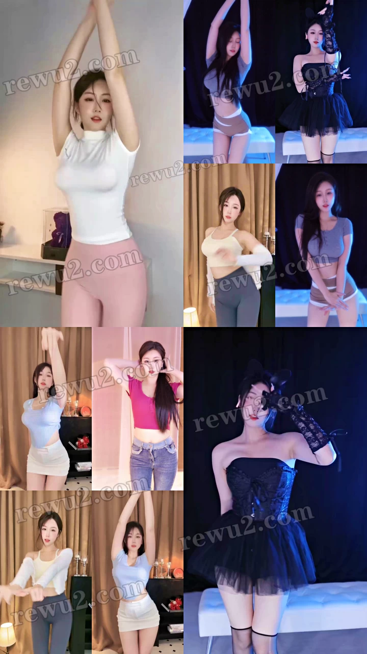 【抖音主播】是肉肉呀 小金银 精选跳舞福利 无水印（12V819M）全网惊呼