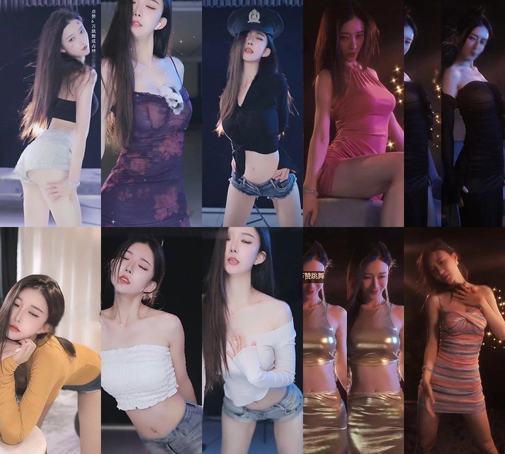 抖音主播有鱼直播精选跳舞竖版合集素材大全