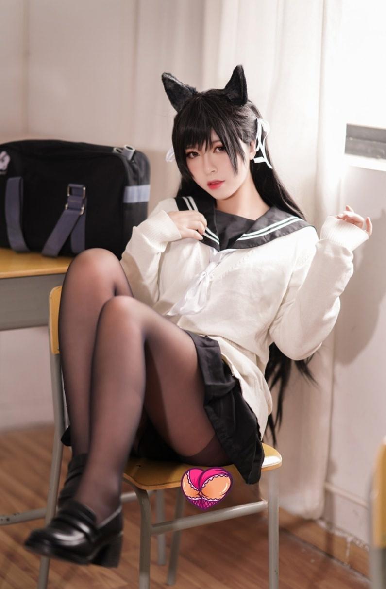 半半子 爱宕 学园幻想曲-完美coser