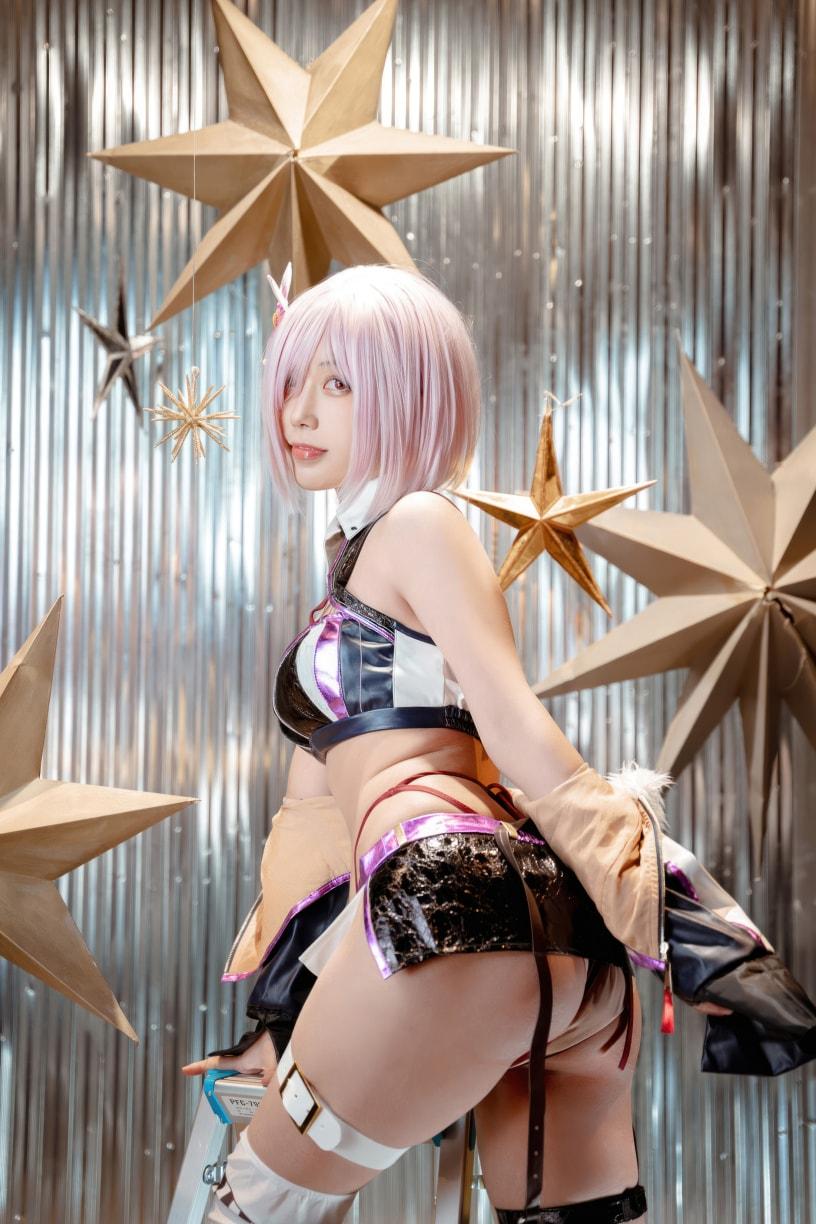 切切celia FGO-玛修赛车服-coser推荐