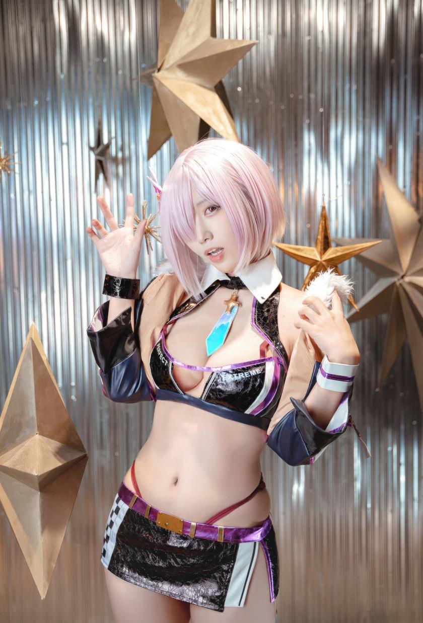 切切celia FGO-玛修赛车服-coser推荐