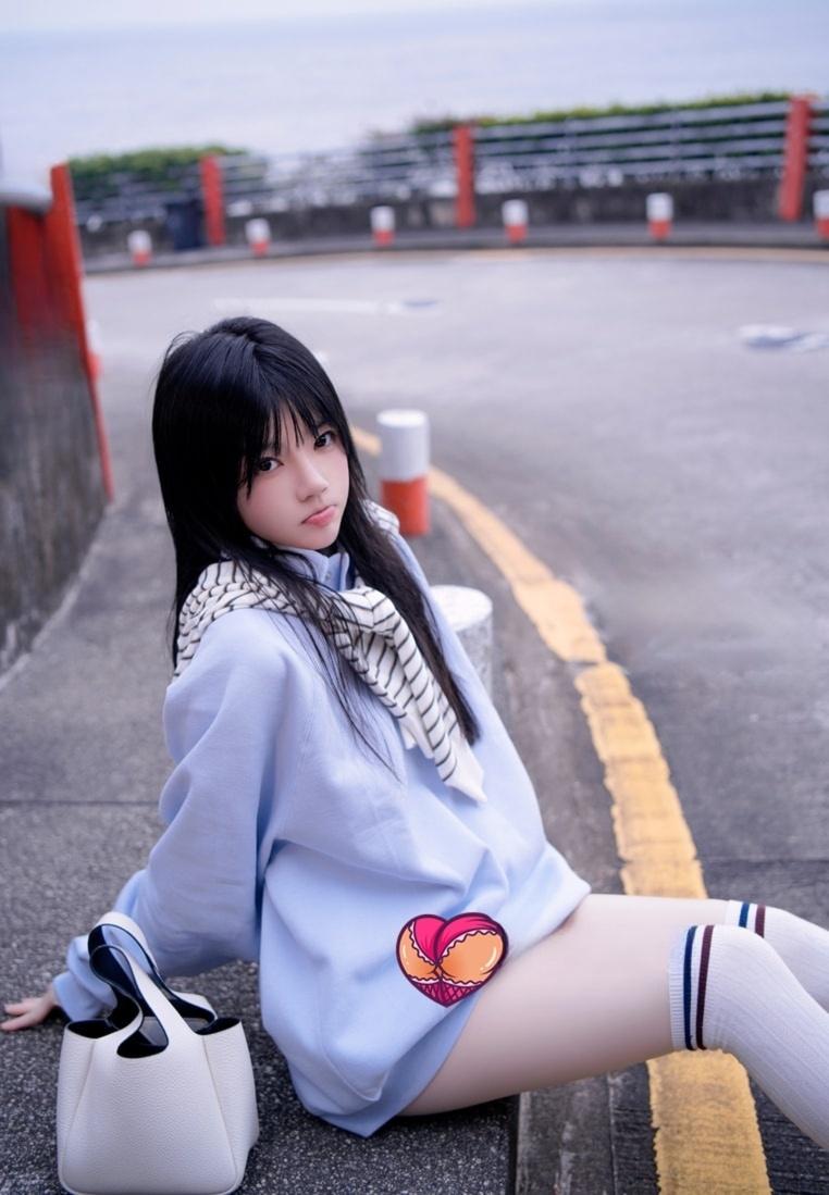 桜桃喵 – 蓝-美女推荐