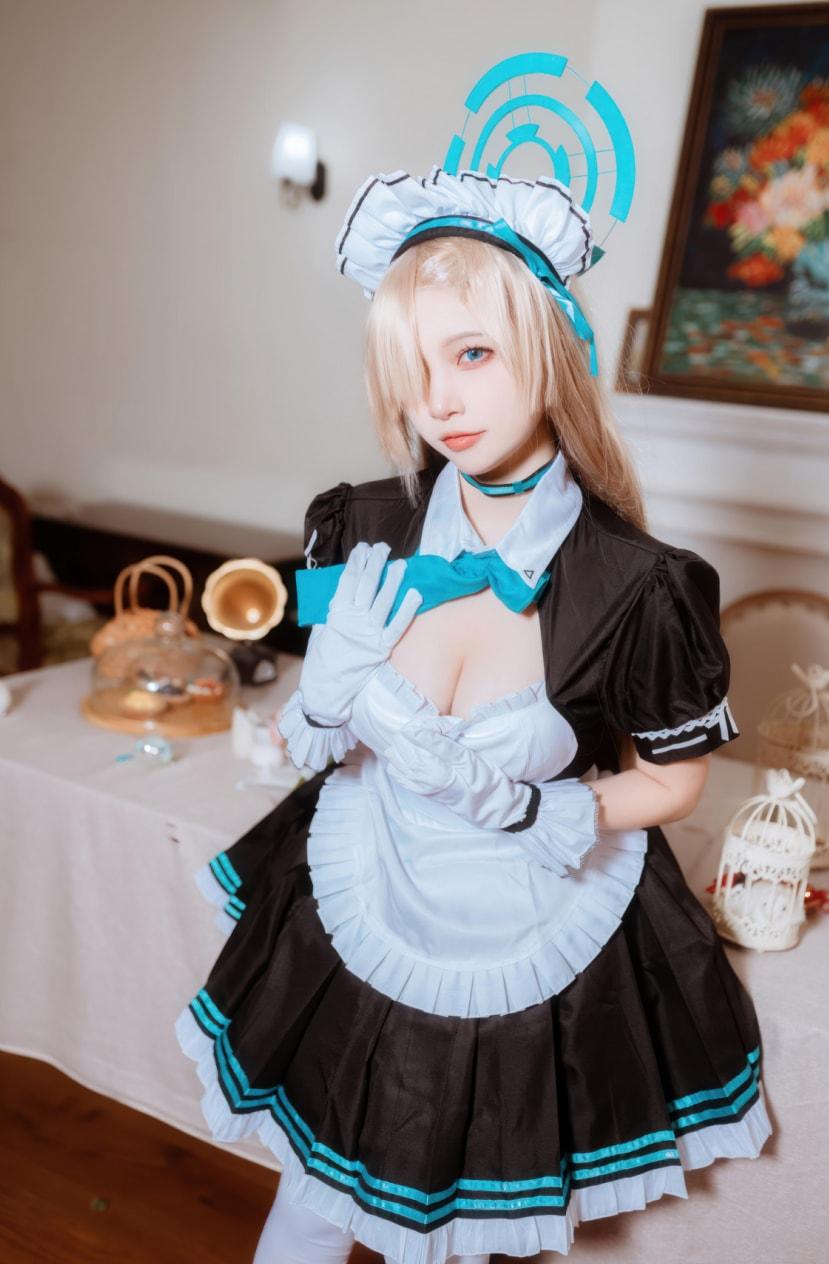 二佐Nisa – 蔚蓝档案-明日奈女仆-最佳作品