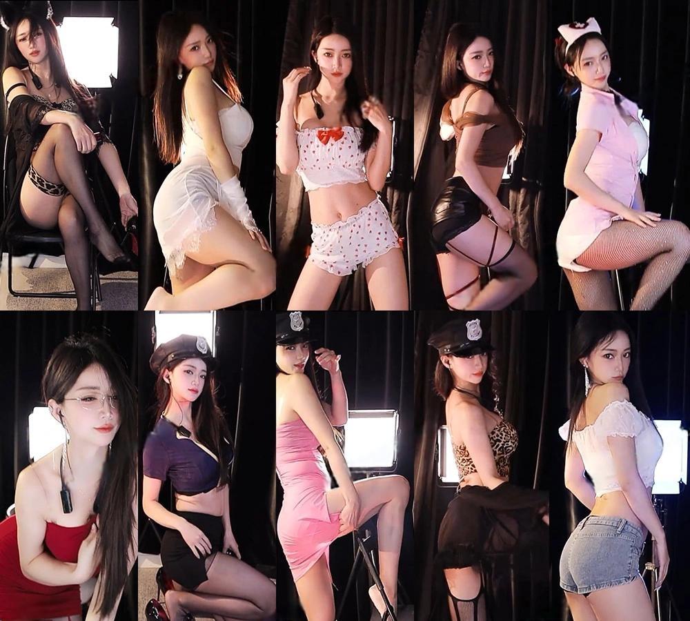 虎牙直播嘉映明月空妹25年2月精选跳舞合集素材大全