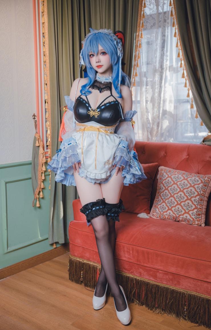 雪晴Astra 原神 甘雨 女仆-精品资源