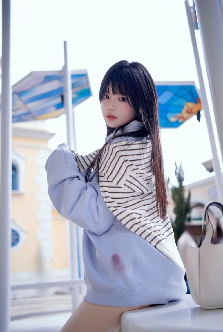 桜桃喵 – 蓝-美女推荐