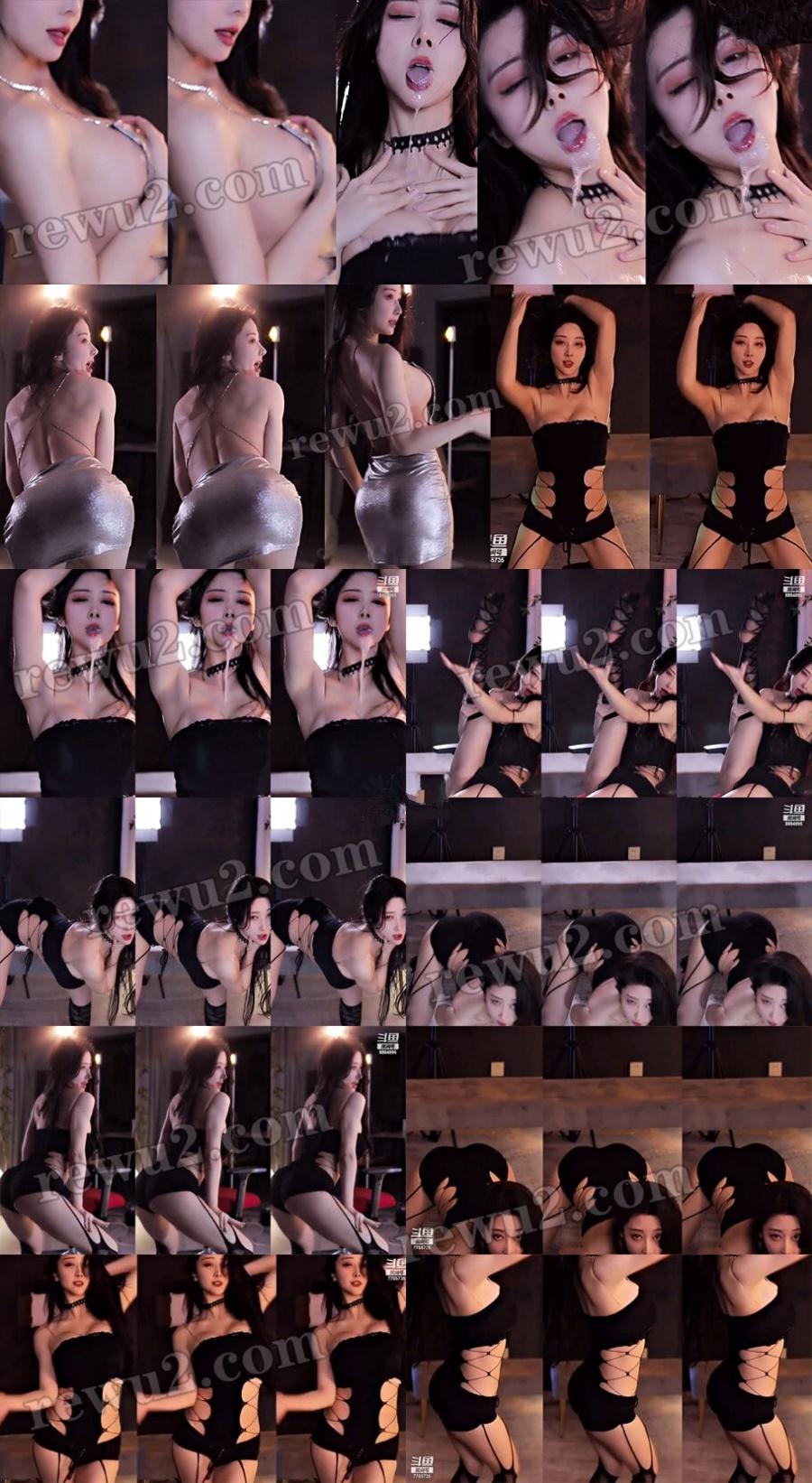 【斗鱼主播】小糯米团 超火点舞直播开大招 裸背汝贴半球 顶！原版无水印(3V551M)素材大全